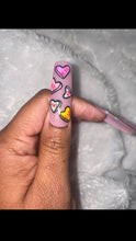 Load image into Gallery viewer, Candied Hearts - Nail Me Down